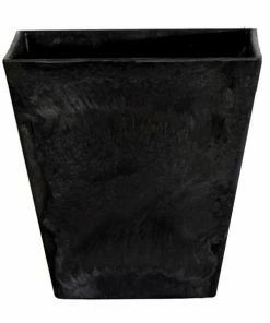 Fast Growing Trees Garden Supplies Decorative Pot - Ella (Black)