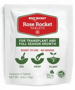 Fast Growing Trees Root Rocket® Rose Rocket Tablets Garden Supplies